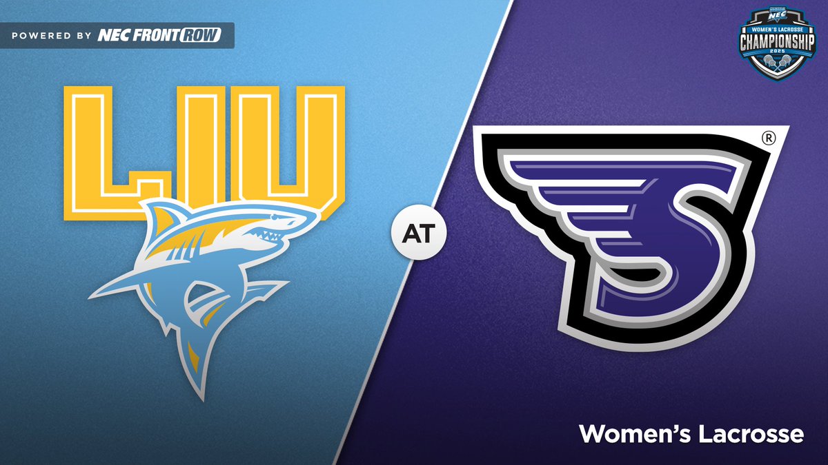 NEC Women's Lacrosse (@necwlax) on Twitter photo ๐ฅโ๏ธ It's almost #ChampionshipSaturday time.
#3 <a href="/LIUWLax/">LIU Women's Lacrosse</a> ๐ #1 <a href="/Stonehillwlax/">Stonehill Lacrosse</a>
๐บ: <a href="/ESPNPlus/">ESPN+</a> (bit.ly/4m7eXPd)
๐ป: <a href="/NECFrontRow/">NEC Front Row</a>: bit.ly/4m5XIhg
๐: stonehillskyhawks.com/sidearmstats/wโฆ
#NECchamps๐ x #NECWLAX ๐ฅโ๏ธ It's almost #ChampionshipSaturday time.
#3 <a href="/LIUWLax/">LIU Women's Lacrosse</a> ๐ #1 <a href="/Stonehillwlax/">Stonehill Lacrosse</a>
๐บ: <a href="/ESPNPlus/">ESPN+</a> (bit.ly/4m7eXPd)
๐ป: <a href="/NECFrontRow/">NEC Front Row</a>: bit.ly/4m5XIhg
๐: stonehillskyhawks.com/sidearmstats/wโฆ
#NECchamps๐ x #NECWLAX