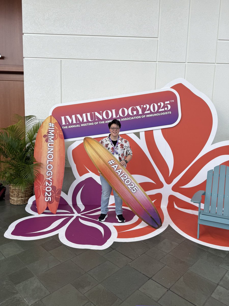 Stephanie Hao (@stephphao) on Twitter photo Super excited to be at #AAI2025 representing the <a href="/TomicAdriana/">Adriana Tomic</a> lab!
Catch my talk Predicting Lasting Immunity using #PANDORA
🗣️ Revealing Immune Signatures of Lasting Vaccine-Induced Immunity Through Systems Immunology
⏰ 1:30 PM - 1:45 PM HST
📍 Room 312 (VAC4 Session) Super excited to be at #AAI2025 representing the <a href="/TomicAdriana/">Adriana Tomic</a> lab!
Catch my talk Predicting Lasting Immunity using #PANDORA
🗣️ Revealing Immune Signatures of Lasting Vaccine-Induced Immunity Through Systems Immunology
⏰ 1:30 PM - 1:45 PM HST
📍 Room 312 (VAC4 Session)