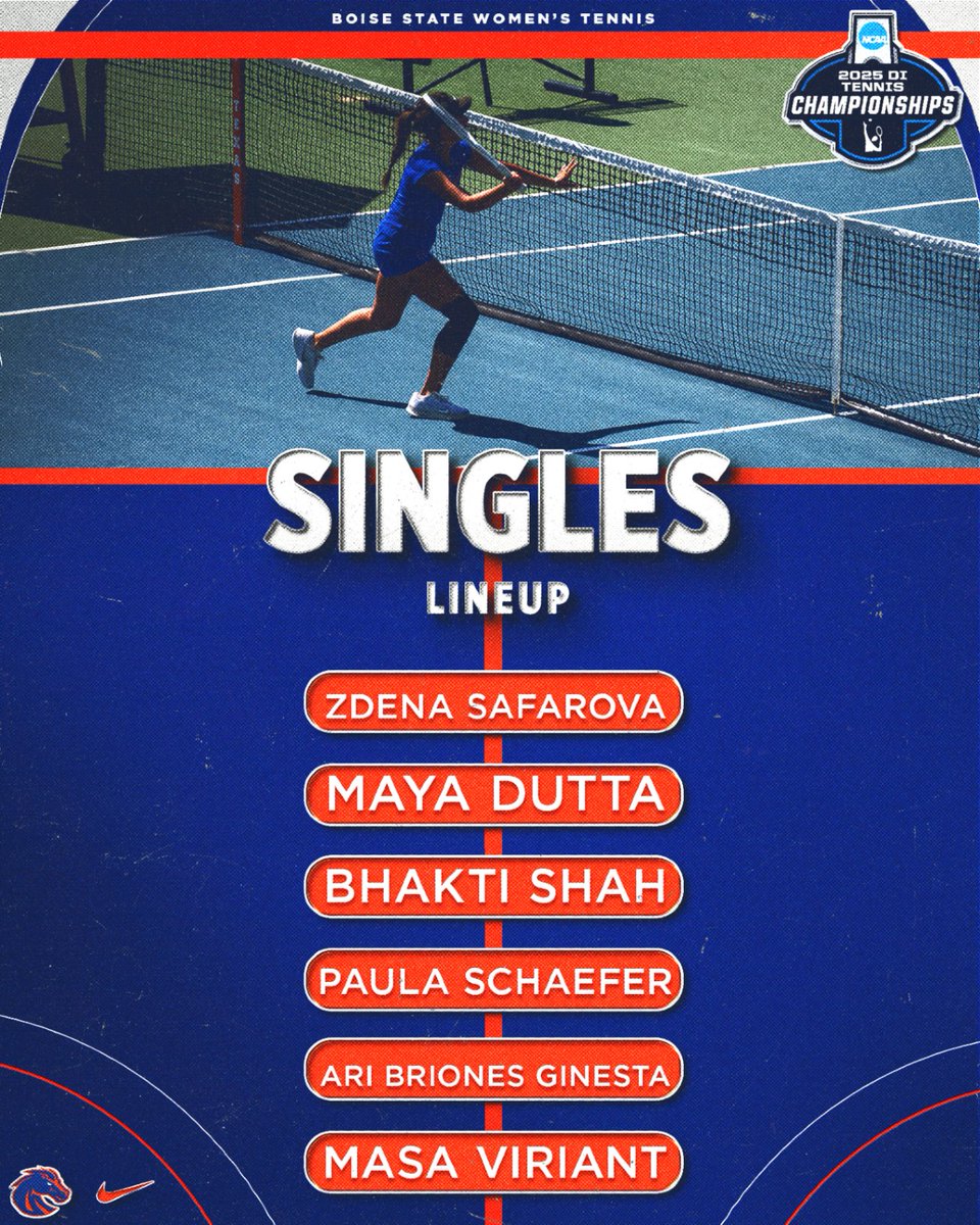 Broncos come up short in doubles, time for singles!

📊boi.st/4iFHCHV
📺boi.st/4iIXYj0

#BleedBlue | #WhatsNext