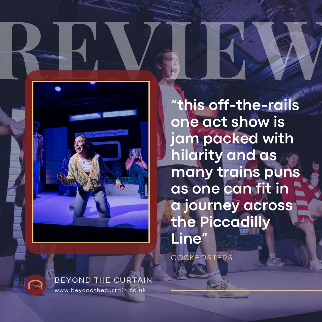 Beyond The Curtain (@beyondcurtain12) on Twitter photo “See it, love it, sorted”
<a href="/bascombe_amelia/">amelia</a> reviews <a href="/cockfostersplay/">COCKFOSTERS</a> at <a href="/swkplay/">Southwark Playhouse</a>
beyondthecurtain.co.uk/2025/05/cockfo… “See it, love it, sorted”
<a href="/bascombe_amelia/">amelia</a> reviews <a href="/cockfostersplay/">COCKFOSTERS</a> at <a href="/swkplay/">Southwark Playhouse</a>
beyondthecurtain.co.uk/2025/05/cockfo…