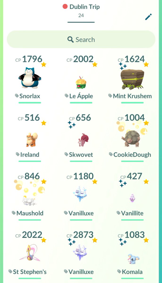 EdHartThe1st's tweet image. Trainer Trip catches - Ireland

@PokemonGoApp #PokemonGo #TrainerTrip #TrainerTips