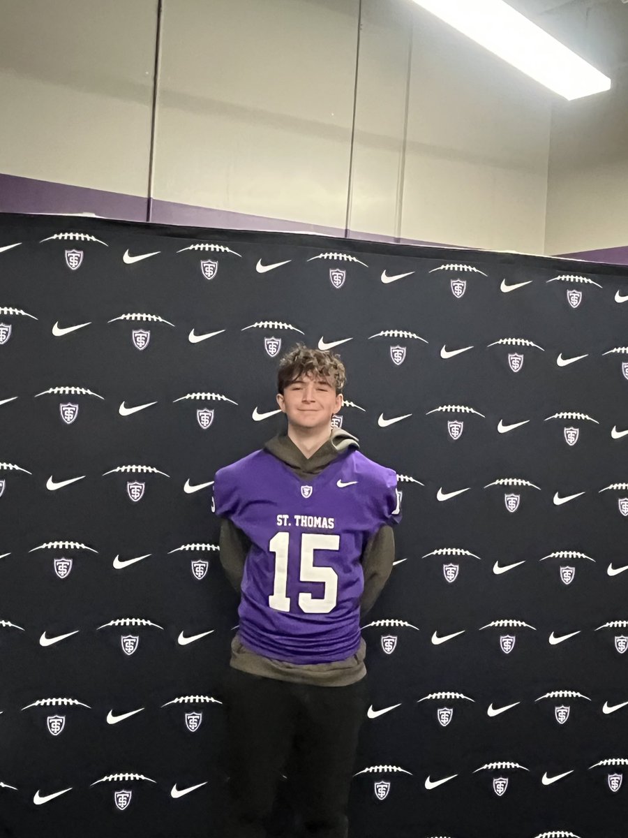 Ryan Oleisky (@ryanoleisky15) on Twitter photo Thank you <a href="/jay_macintyre11/">Jay MacIntyre</a> and <a href="/UST_Football/">St. Thomas Football</a> for the great junior day! Learned a lot about the school and great football program.
<a href="/CoachFost/">Coach Foster</a> <a href="/CoachRobG/">Coach Rob Griffin</a> Thank you <a href="/jay_macintyre11/">Jay MacIntyre</a> and <a href="/UST_Football/">St. Thomas Football</a> for the great junior day! Learned a lot about the school and great football program.
<a href="/CoachFost/">Coach Foster</a> <a href="/CoachRobG/">Coach Rob Griffin</a>