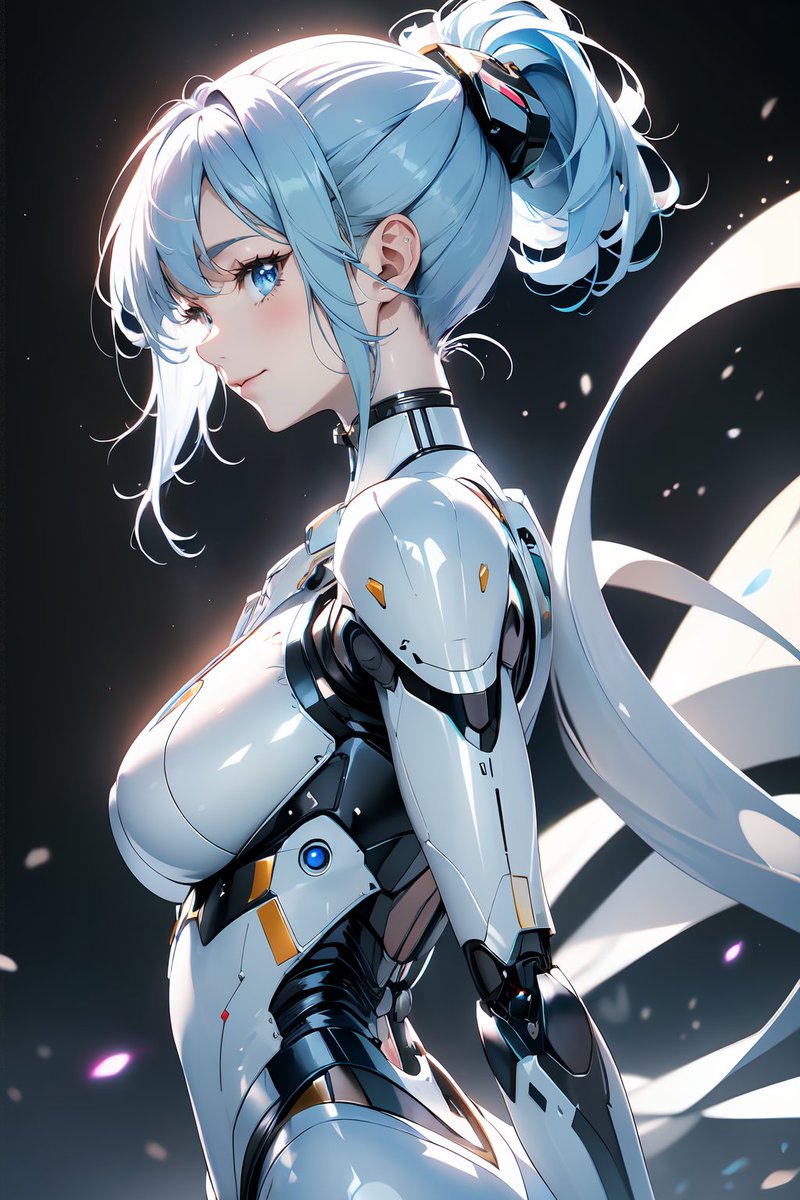 aloma_mk2's tweet image. 何故がちょっと儚いの一枚。
最近の方向性と違うからこちらで。
#AIアンドロイドの彼女