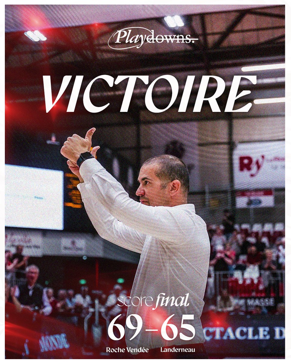 larochevendee's tweet image. On ne pouvait pas finir mieux à la maison, merci à tous, merci pour eux ! ❤️

À nous de finir le travail la semaine prochaine ! ✅