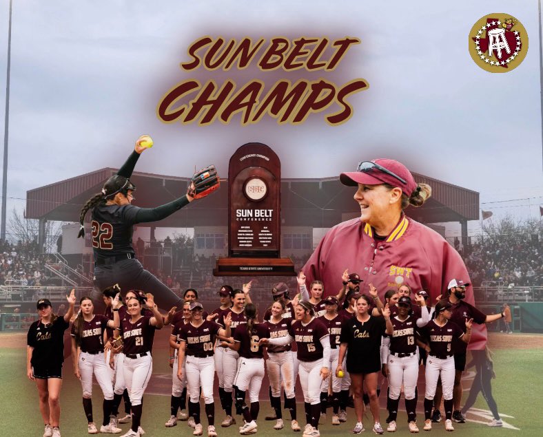 Posted it pre-maturely but let’s run it again!

BOBCATS WIN THE SUN BELT REGULAR SEASON TITLE‼️