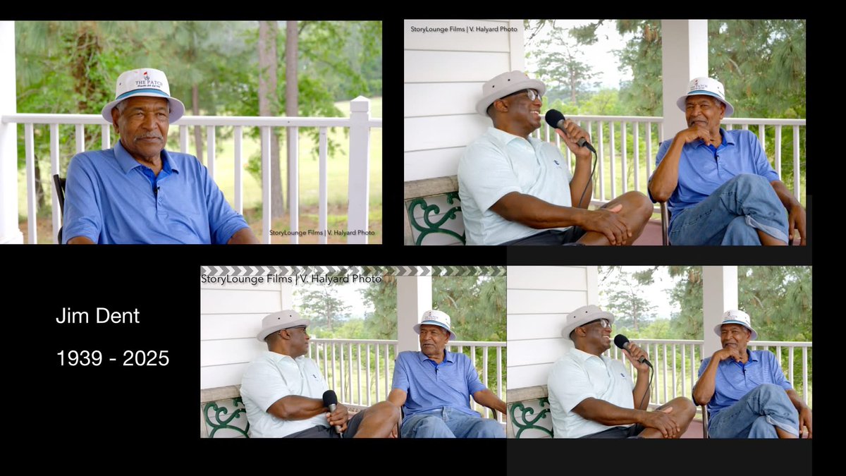 Rest In Excellence Jim Dent 1939-2025
Blessed to have filmed with Jim  about all things golf at his home course, the Augusta Muny, “The Patch”. Parts of the chat were so raw and hilarious, nobody else will ever hear them. Warmest of prayers and thanks to the Dent family.