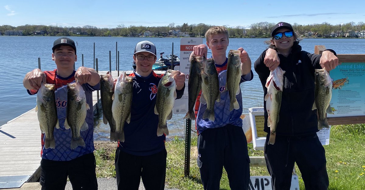 Great day to be <a href="/BG_Bison/">BG_Bison</a> on the water! 3rd &amp; 4th place boats at our Invitational #bassfishing tournament. Back at it tomorrow.