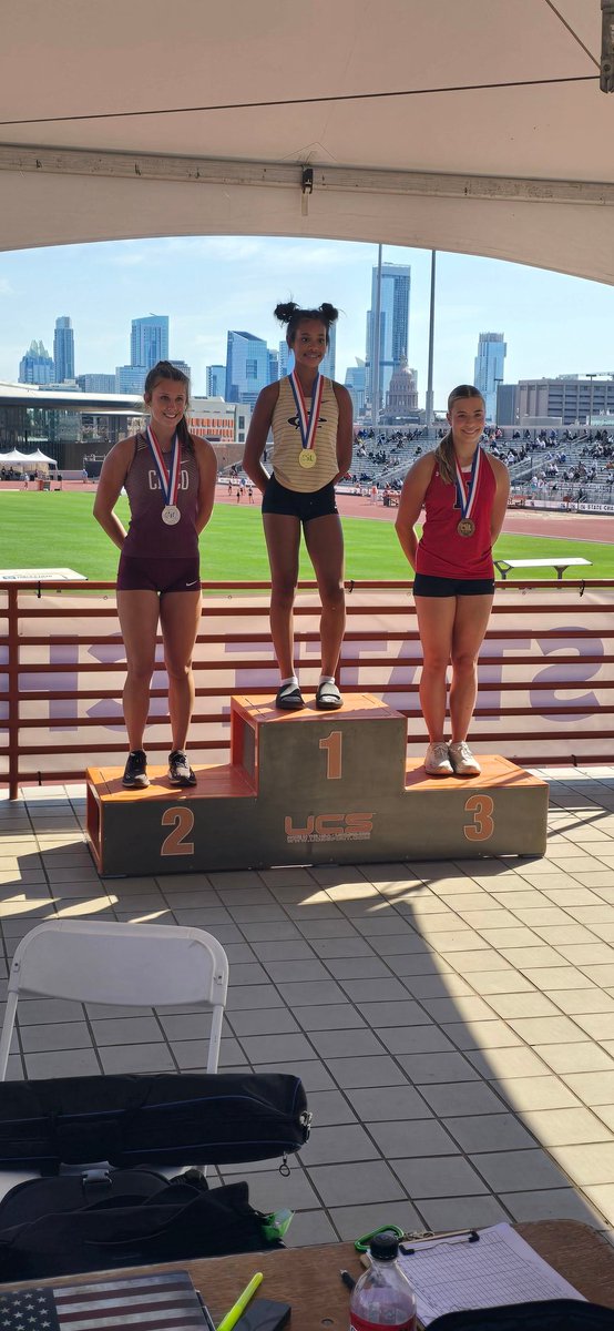 CincoRanchVolleyball (@cincovolleyball) on Twitter photo <a href="/uiltexas/">Texas UIL</a> State Track Meet!
2nd place in 6A polevault for Bree!!!🥈
Let's keep it going!!!
One more event today!!!
#cpoe
<a href="/CincoAthletics/">CRHS Athletic Booster Club</a>
<a href="/ChrisDudley40/">Coach Dudley</a>
<a href="/kaye1332/">Dr. Kaye Williams</a>
<a href="/CincoTrack/">Cinco Track & Field</a> <a href="/uiltexas/">Texas UIL</a> State Track Meet!
2nd place in 6A polevault for Bree!!!🥈
Let's keep it going!!!
One more event today!!!
#cpoe
<a href="/CincoAthletics/">CRHS Athletic Booster Club</a>
<a href="/ChrisDudley40/">Coach Dudley</a>
<a href="/kaye1332/">Dr. Kaye Williams</a>
<a href="/CincoTrack/">Cinco Track & Field</a>