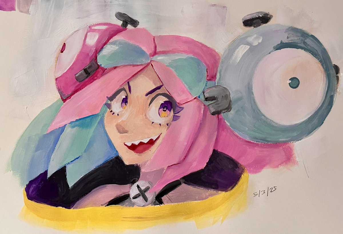 Iono painting I did today