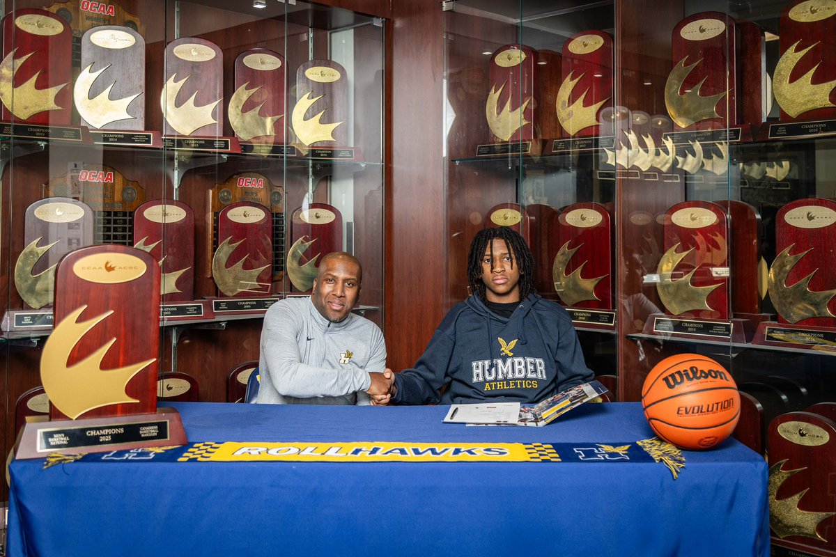 Please welcome Andrae Astwood, a 6’6” G/F from Cathedral, to the Humber Hawks! A key piece in Cathedral’s GHAC Championship run and OFSAA appearance, Andrae brings a complete gamehe can shoot, pass, rebound, handle, and post up. He’s set to study Plumbing at Humber.