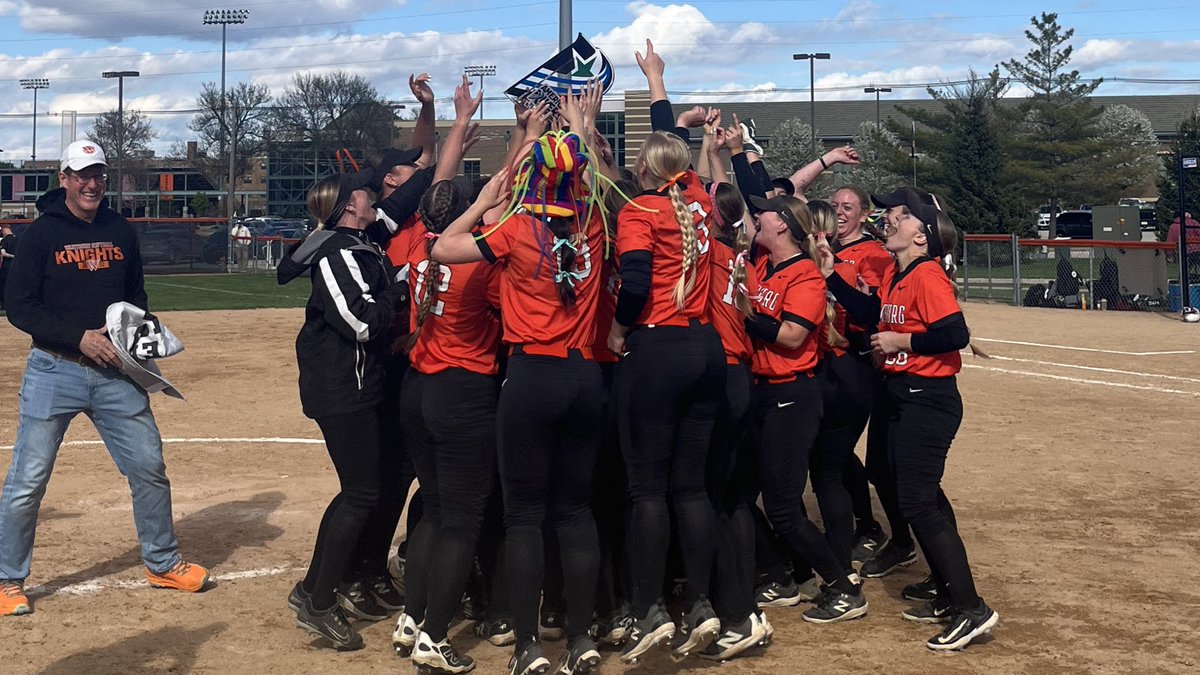 We love trophies! We share the conference title and secured the 2 seed in the conference tournament, giving us a first round bye