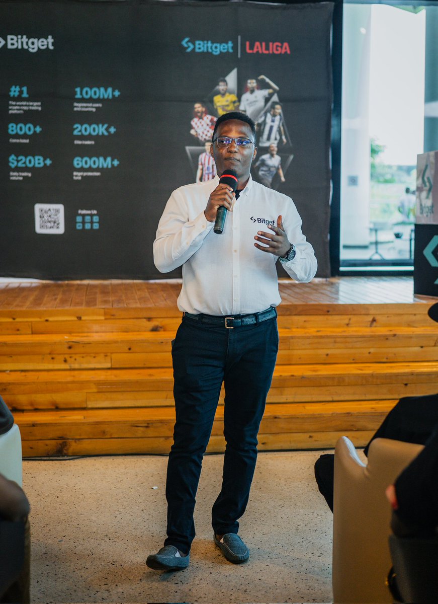Cheriz_wilfred's tweet photo. Crypto is alive in #Kenya got a chance  to share my experience at #Bitget Community Education Day and the energy was to the next-level.
From P2P, Futures, Web3 wallets to financial tools- all cracked down #Africa #Crypto and #Web3 revolution is here
#BitgetMeetupNairobi #DeFi https://t.co/3ysVTxcsJh