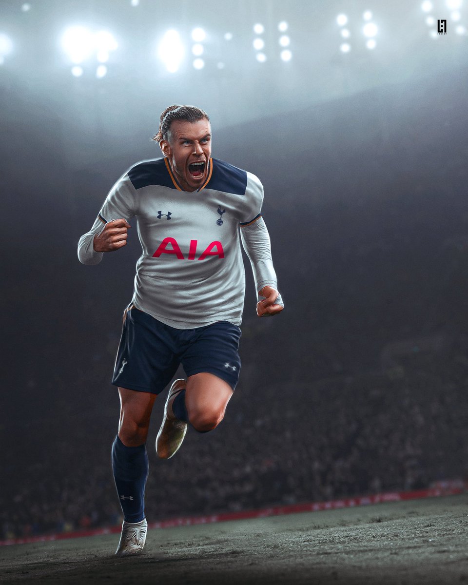 lfdesiignptt's tweet photo. Hoje decidi fazer a arte de um dos meus jogadores favoritos. 

Gareth Bale, usando o informe do Tottenham de 2016, um dos mais bonitos na minha opinião. 😀

#smsports https://t.co/lazDECBQos