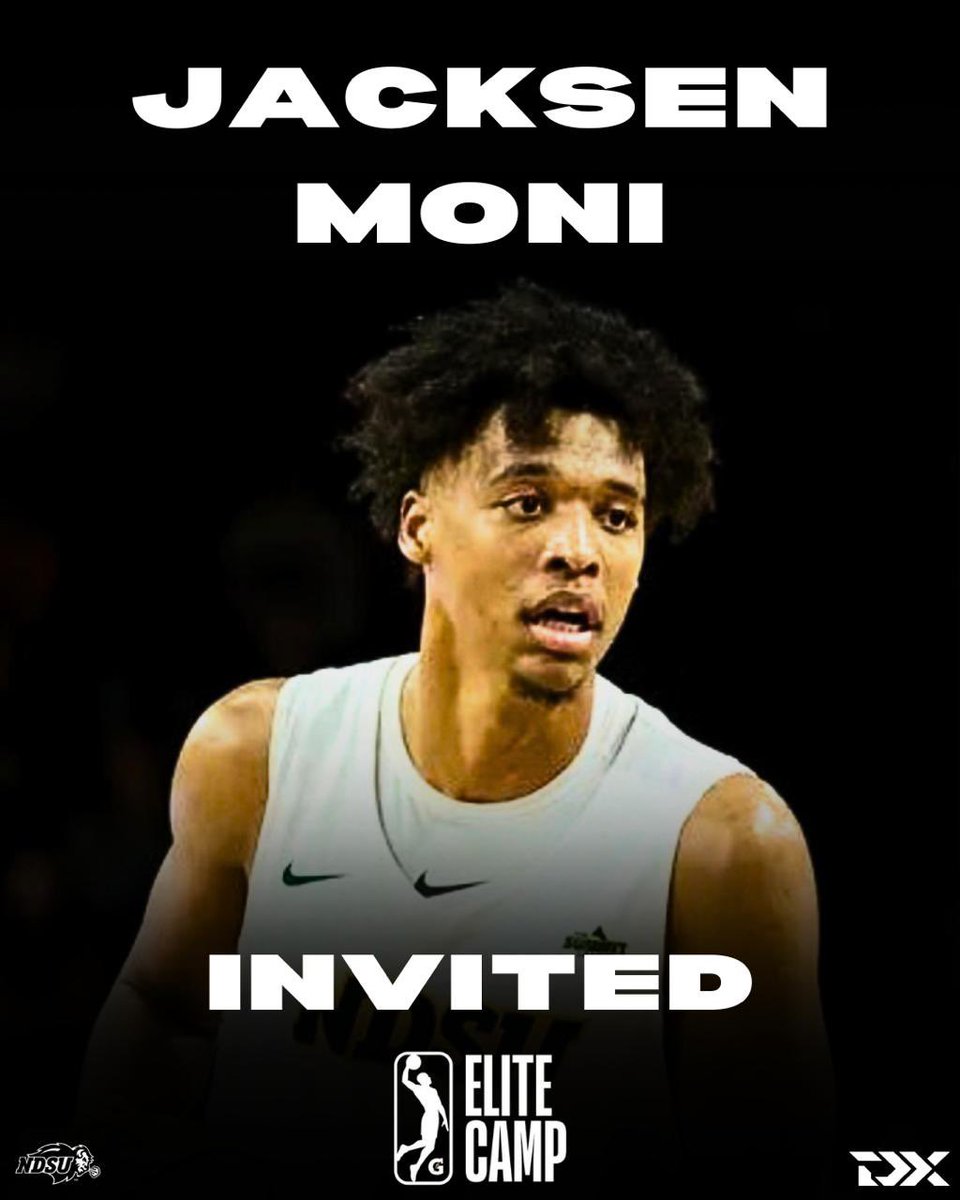 North Dakota State’s Jacksen Moni has received a G League Elite Camp invitation, I’m told.

The 6’10” forward was among the most productive players in the country, averaging 20.5 PTS, 5.7 REB, 3.7 AST on a 63.5 TS% this season.

Spent the previous 3 seasons at DII Northern State.
