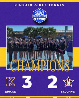 BACK-TO-BACK CHAMPIONS!
Huge congratulations to our girls tennis team for taking down St. John’s and bringing home the SPC Championship title! Every match was a battle, and the Falcons rose to the occasion with heart, hustle, and grit.

Let’s go, Falcons!! 🏆🎾🔥
#TalonsUp