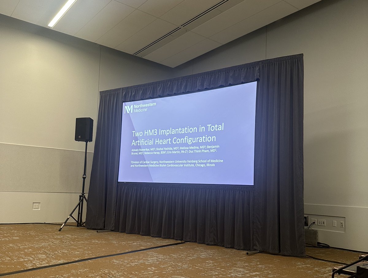 NM Cardiovascular (@nmcardiovasc) on Twitter photo In the early afternoon session at #AATS2025, “Adult Cardiac Scientific Session: Trends in Mechanical Circulatory Support,” Adwaiy Manerikar, MD (<a href="/AdwaiyM/">Adwaiy Manerikar</a>), presents, “HeartMate 6: Two HeartMate 3 Implantations in Total Artificial Heart Configuration,” led by <a href="/DTPham_CVSurg/">Duc Thinh Pham, MD</a> In the early afternoon session at #AATS2025, “Adult Cardiac Scientific Session: Trends in Mechanical Circulatory Support,” Adwaiy Manerikar, MD (<a href="/AdwaiyM/">Adwaiy Manerikar</a>), presents, “HeartMate 6: Two HeartMate 3 Implantations in Total Artificial Heart Configuration,” led by <a href="/DTPham_CVSurg/">Duc Thinh Pham, MD</a>
