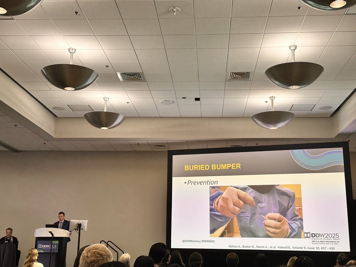 Fouad Jaber, MD, MS (@fouadsjaber) on Twitter photo ๐ Incredible presentation by our own Dr. <a href="/rjsealock/">RJ Sealock</a> on managing complications of PEG tube.
<a href="/bcm_gihep/">BCM Gastroenterology</a> <a href="/bcmhouston/">BCMHouston</a> <a href="/DDWMeeting/">Digestive Disease Week</a> #DDW2025 #GITwitter #DDW ๐ Incredible presentation by our own Dr. <a href="/rjsealock/">RJ Sealock</a> on managing complications of PEG tube.
<a href="/bcm_gihep/">BCM Gastroenterology</a> <a href="/bcmhouston/">BCMHouston</a> <a href="/DDWMeeting/">Digestive Disease Week</a> #DDW2025 #GITwitter #DDW