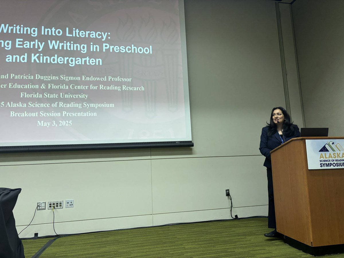 Tiffany Peltier, Ph.D.🌸 (@tiffany_peltier) on Twitter photo LOVE love <a href="/SoniaCabell/">Sonia Cabell</a>’s practical in-the-moment scaffolding tools for educators at #AKSORS.
“The term “invented spelling”—or I like to use the term “estimated spelling,” because students aren’t just making it up, but they are using what they know to write.” <a href="/AlaskaDEED/">Alaska DEED</a> #AKREADS LOVE love <a href="/SoniaCabell/">Sonia Cabell</a>’s practical in-the-moment scaffolding tools for educators at #AKSORS.
“The term “invented spelling”—or I like to use the term “estimated spelling,” because students aren’t just making it up, but they are using what they know to write.” <a href="/AlaskaDEED/">Alaska DEED</a> #AKREADS