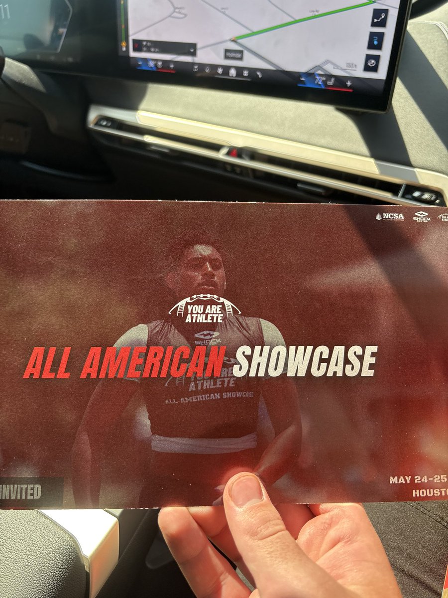 blessed to say that i have received an invite to the YAA all american showcase in houston. 

<a href="/WillVapreps/">Will Vapreps Garlick</a> <a href="/hs_mercer/">Mercer County HS Football Recruits</a> <a href="/PrepRedzoneNJ/">Prep Redzone New Jersey</a> <a href="/RoadToHouston/">All-American Showcase</a> <a href="/youareathlete/">You Are Athlete</a>
