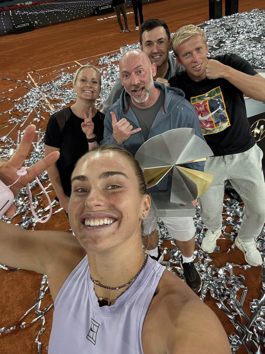 The best early birthday present ever! Thank you for all the love @mutuadridopen 🫶🏼
