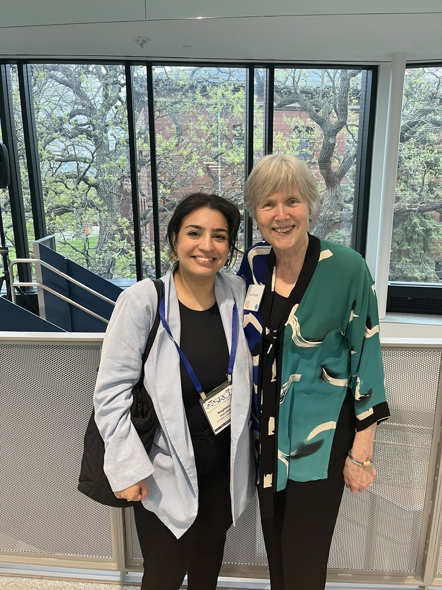 naghamabouzeid's tweet image. Loved every moment of @SRCDtweets #SRCD2025 this year. Got to showcase my 2nd manuscript and meet the one and only Ann Masten in person at the @UMN_ICD’s 100th celebration.

Until 2027, @SRCDtweets 🎈🎉🪅
#SRCD
#SRCD25
@utkchdfs