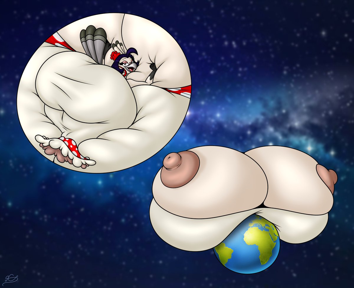 For this little Pavita, grow to this size is nothing @w@

Comm for <a href="/s_p_i_x_y/">Hyacinth</a>