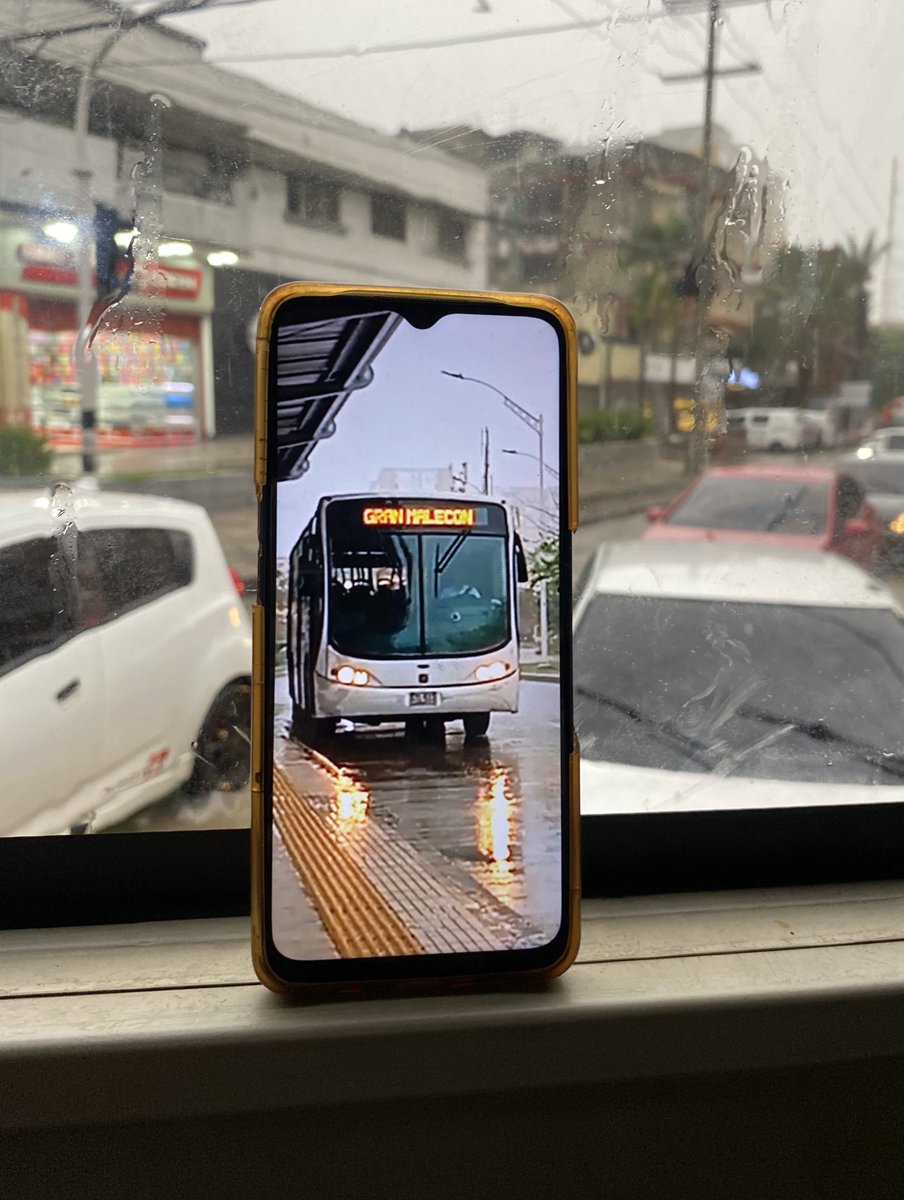 SaryVillafana's tweet photo. Quédate con quien te mire como Samuel mira su ruta favorita de @transmetrobaq 
Sin importar el clima en #Barranquilla, #TransmetroTeAcompaña 😅 https://t.co/LHlXqfL2SN