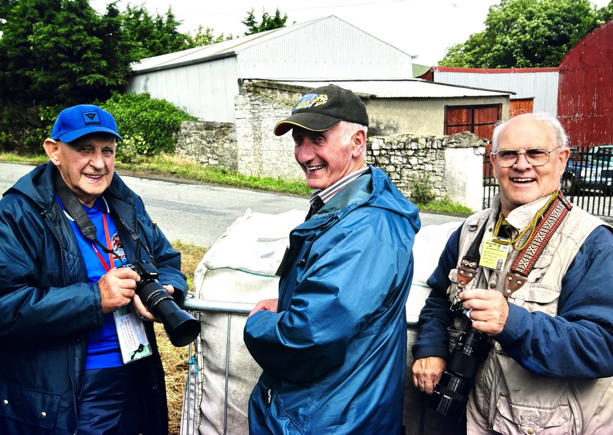 Three oul comrades, sadly missed.