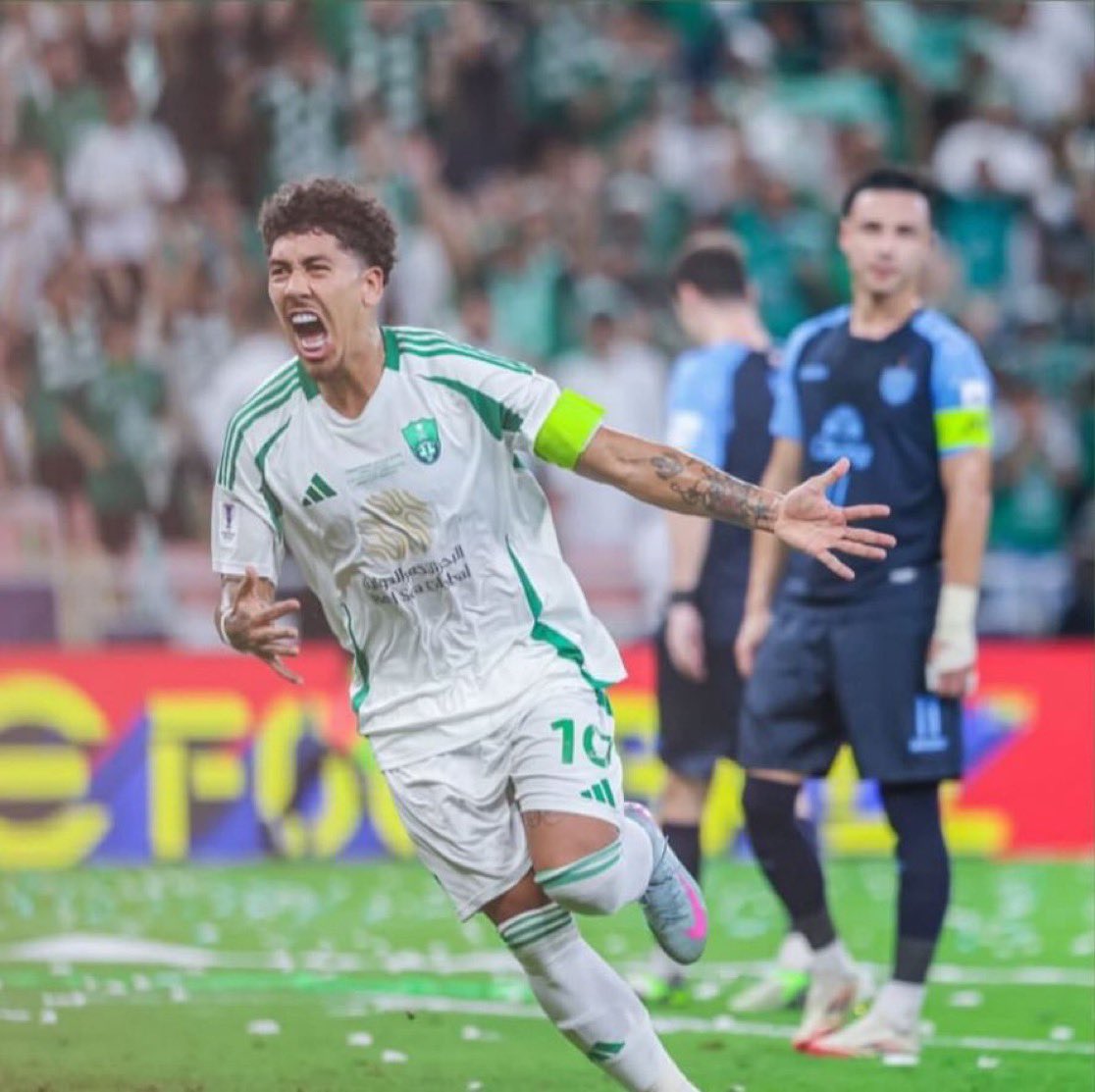 “Jeddah will forever recall the day Roberto Firmino walked its field.” 💚
