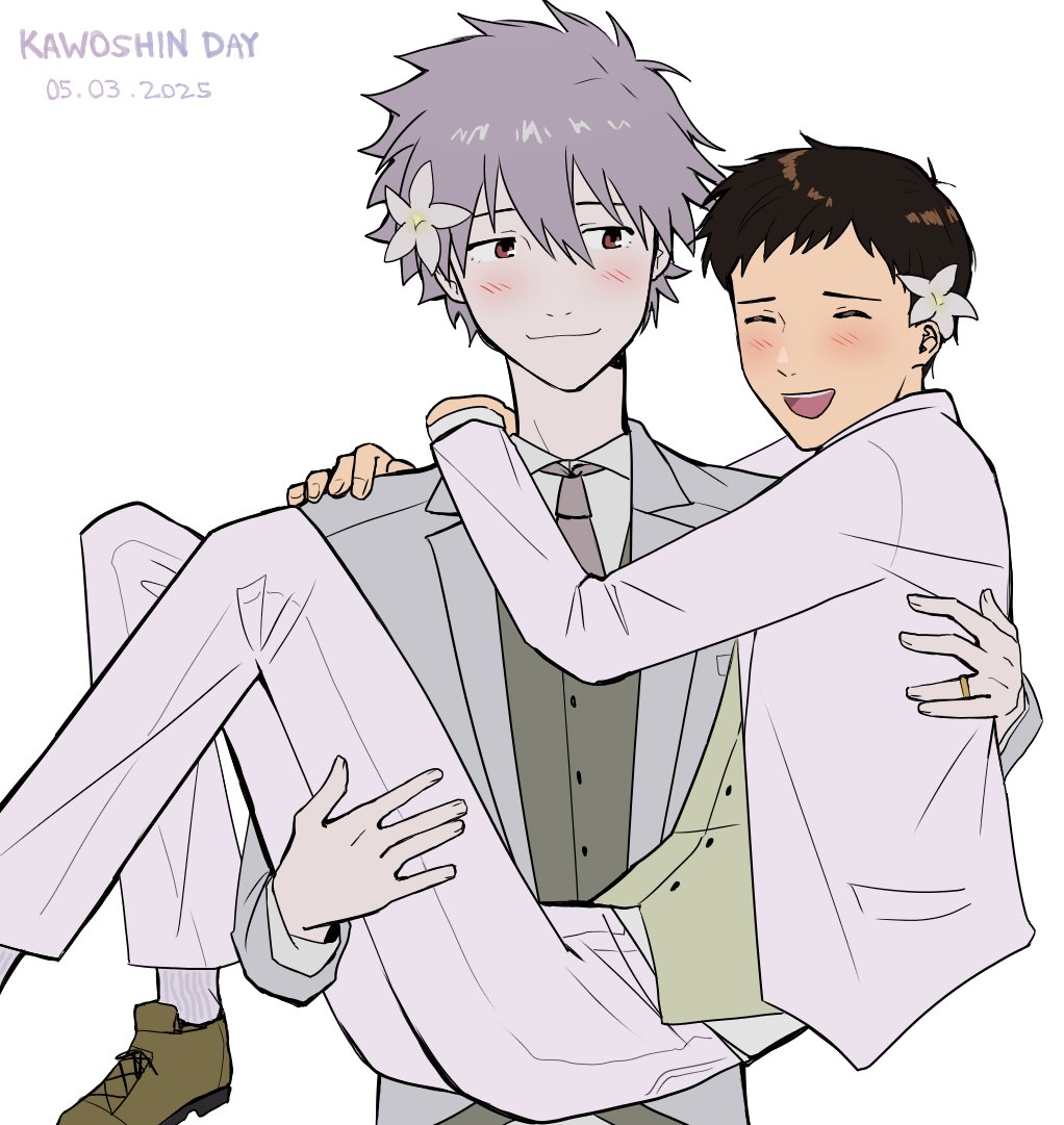 KawoShin Week Day 7: Wedding

Enjoy the tax benefits, you two. Happy KawoShin Day! #kawoshinweek2025
