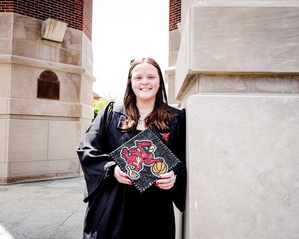 Graduation Day 🥹❤️

🎓Ally Becki
🎓Madelyn Bischoff
🎓Marie Kiefer
🎓Lachelle Austin
🎓Alex Richard
🎓Gabby Beckham (Grad Assistant)
🎓Abby Hoover (Head Manager)
🎓Dominick Liacone (Radio) 

Forever cardinals.
Forever champions.