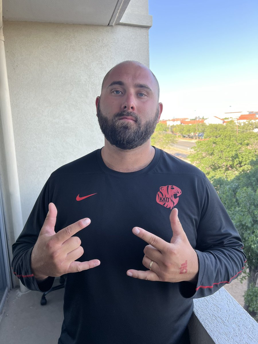 For the haters wondering… yes Coach was a good sport and followed through on the bet