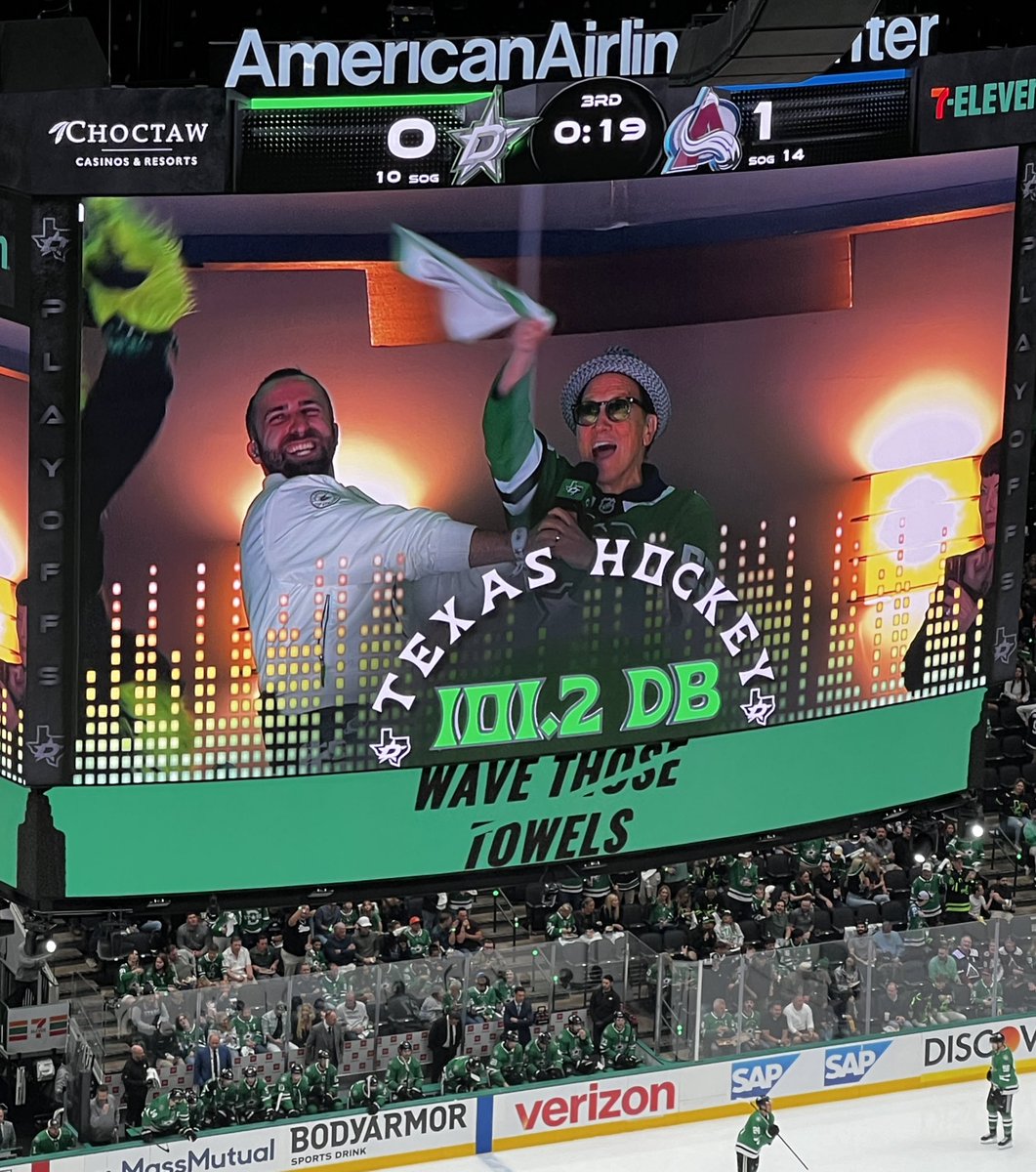 I totally forgot to mention this…

Rob Schneider was in attendance for Game 7 and did the “YOU CAN DO IT” yell.

The Stars proceeded to score 4 goals in the 3rd to beat the Avs.

They did it.