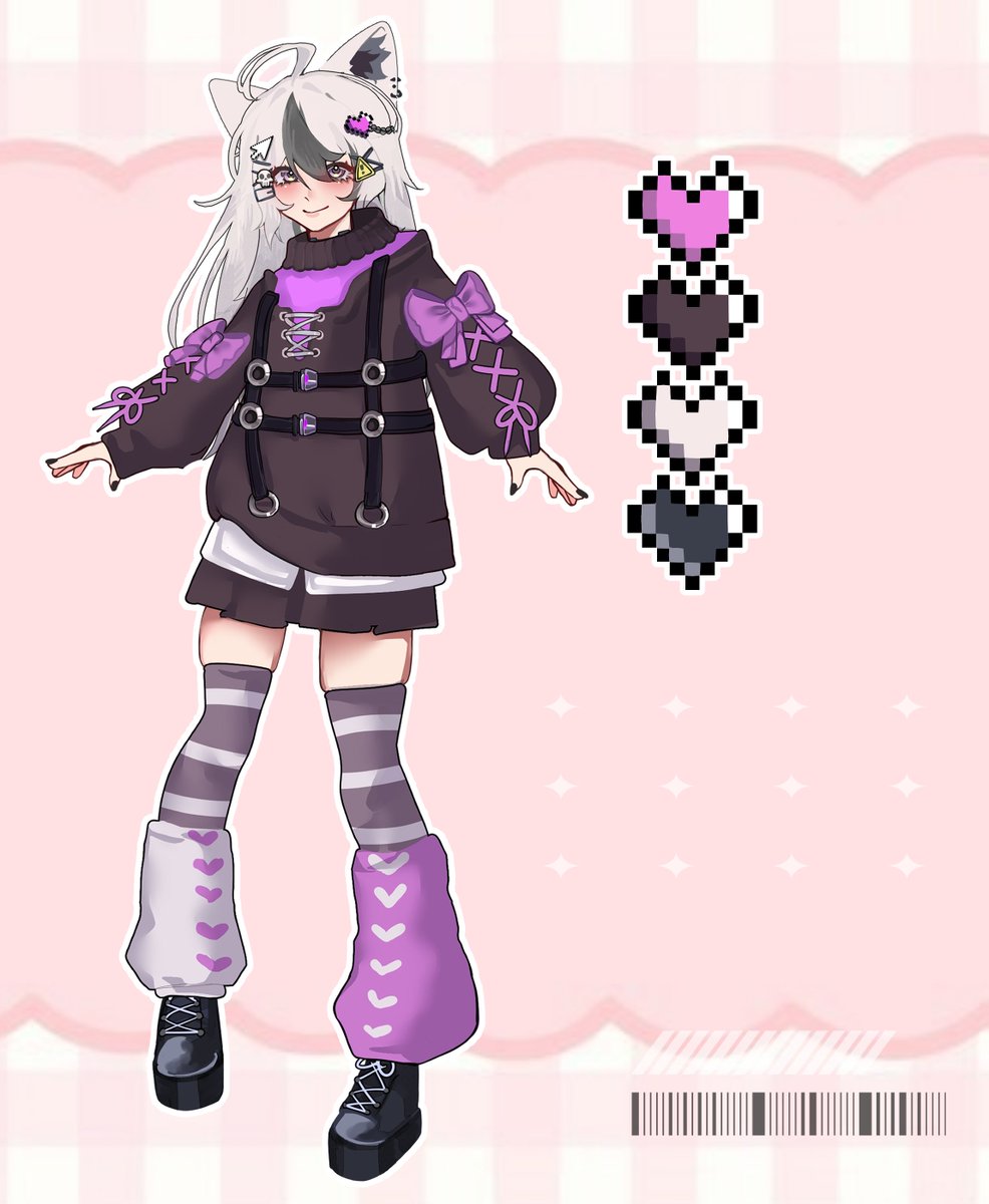 Maememeow's tweet photo. Outfit designs entry! for @Nevvyart's Design contest <33

🦝💜📱 = Cyber casual nevvy (?)

#NevvyDesignContest https://t.co/y2nxxFalfu