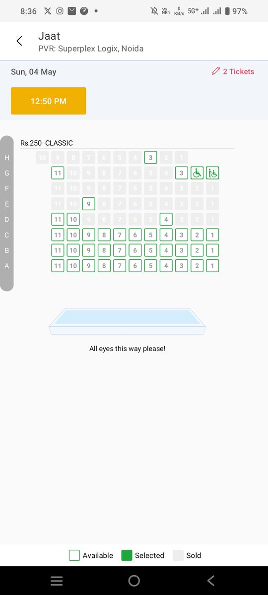 nripendraj9's tweet photo. @rohitjswl01 25th Day of #BlockbusterJaat
Minimum shows have been allocated still #Jatt has decent occupancy wherever it is running
Action King Superstar @iamsunnydeol has set benchmarks for all Indian Actors
@MythriOfficial @peoplemediafcy please update the collection @megopichand #SunnyDeol https://t.co/hXhQSfHFIP