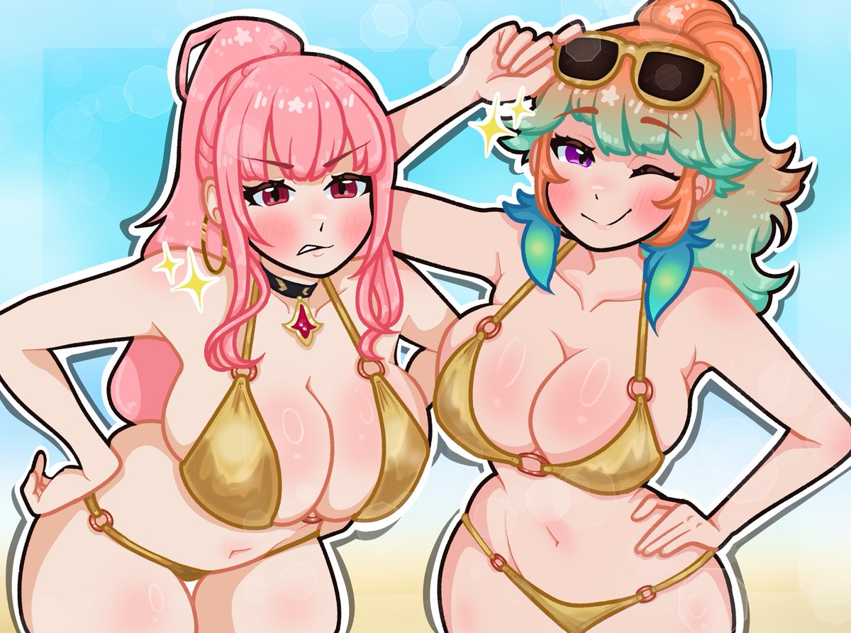 fushide_'s tweet image. golden summer week✨#takamori #callillust #kfpicasso