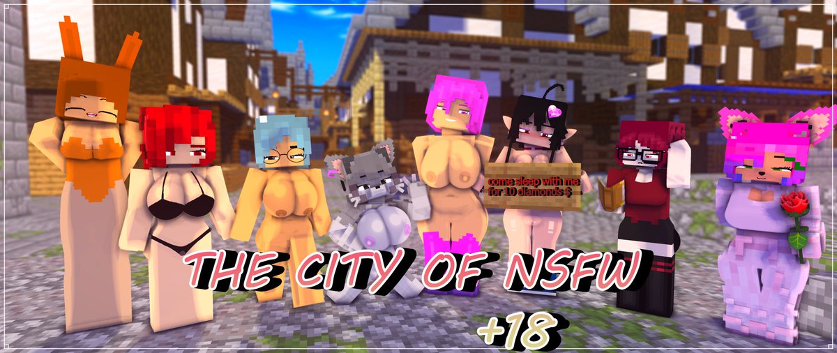 "The City of NSFW" I'm thinking about making a small series of 5 episodes where a guy travels to a city to spend 5 days resting, but little did he know that this city was infested with girls doing their job every day, big men 🔞