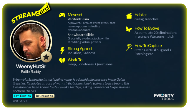 So. Funny. Well done. Spot on, could not be more me