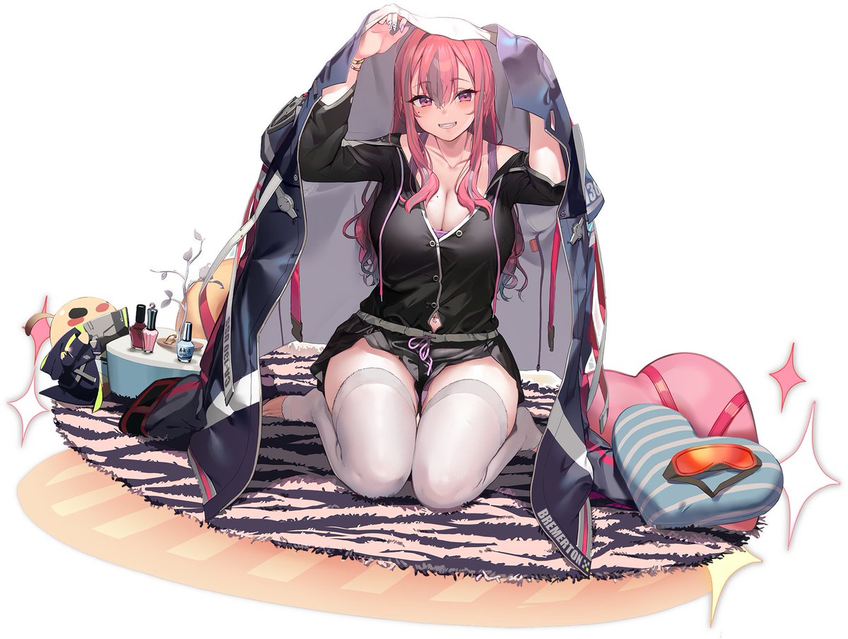 ブレマートン　ゆったりリラックスタイム🩷
#アズールレーン 
＃AzurLane