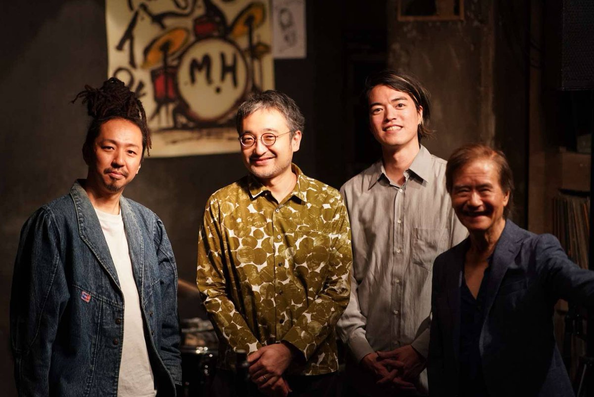 Alfie2daysライブはおかげさまで連日大盛況。初日は特に大雨にも関わらず、ありがとうございました！

素晴らしいミュージシャン、45年に渡り文化を発信し続けるオーナー容子さん、スタッフ皆様のおかげです。

20年振りのAlfieでのリーダーライブでしたが、安心のあたたかさに幸せを噛み締めました。