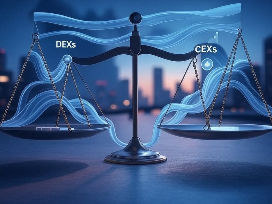 TheFool_Fun's tweet image. ⚖️ Hot Take: CEXs Will OVERTAKE DEXs in…
▫️ Liquidity depth? ❌ (DEXs win)
▫️ User experience? ✅ (CEXs lead)
 Real battleground: Who bridges BOTH best?
#THEFOOL