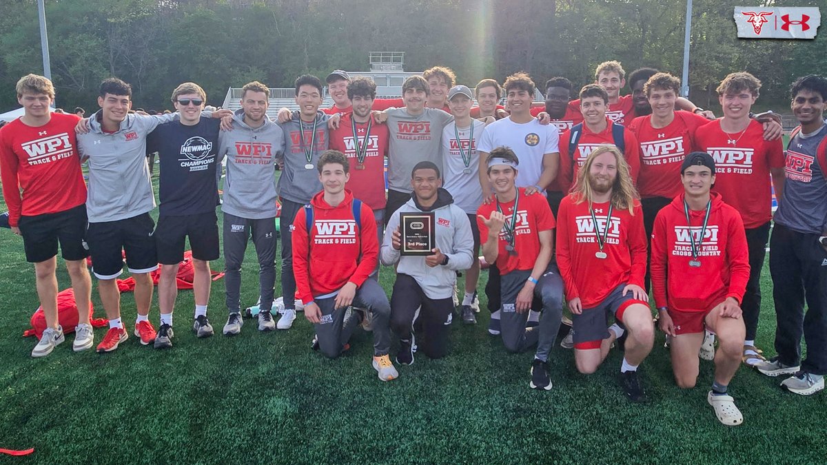 WPI Athletics (@wpiathletics) on Twitter photo .<a href="/WPITrackField/">WPI Track and Field</a>'s 4x100 of Manteria, Schnyer, Cole & Andrew win the NED3 title at Coast Guard! ๐
WPI finish 3rd overall, tied for 2nd-best in program history!
More All-New England nods across sprints, distance, hurdles & throws ๐ฎโ๐จ
๐ฐ-tinyurl.com/39j9dwmf
#GoatNation #d3tf .<a href="/WPITrackField/">WPI Track and Field</a>'s 4x100 of Manteria, Schnyer, Cole & Andrew win the NED3 title at Coast Guard! ๐
WPI finish 3rd overall, tied for 2nd-best in program history!
More All-New England nods across sprints, distance, hurdles & throws ๐ฎโ๐จ
๐ฐ-tinyurl.com/39j9dwmf
#GoatNation #d3tf