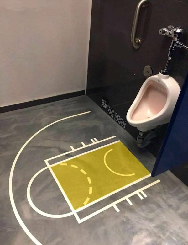 What a mean thing to do to the janitor.