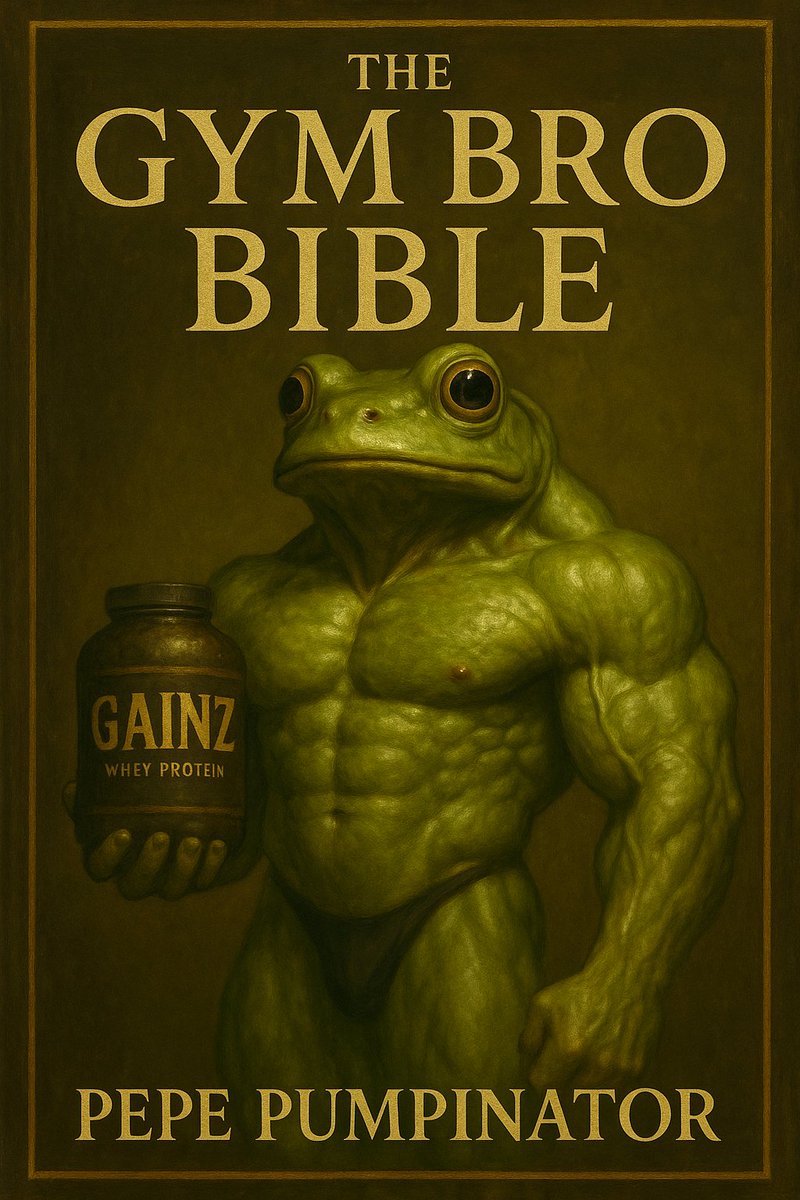 Pepe_Pumpinator's tweet photo. @blknoiz06 Hopefully it's to hit gym and get some gainz. 

Get on the $PEPEPUMP program. 

APaGouYv77h9DGSvooLcEcUYooYH6s3CihyYJWAybonk https://t.co/rtuXAYuAax