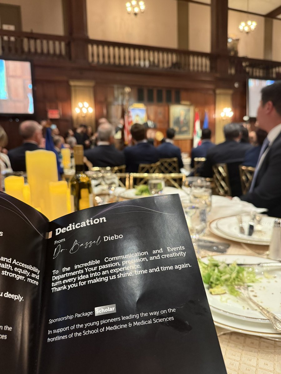 BasselDiebo's tweet photo. My family foundation, @solana and @melhemsci supported @USEKOfficial gala at the @harvardclubny this evening. The event honored @US_SrAdvisorAF Dr. Boulos represented by his family. Mrs. Boulos emphasized the importance of empowering MENA youth through science. More to come! https://t.co/POYltCpSKf