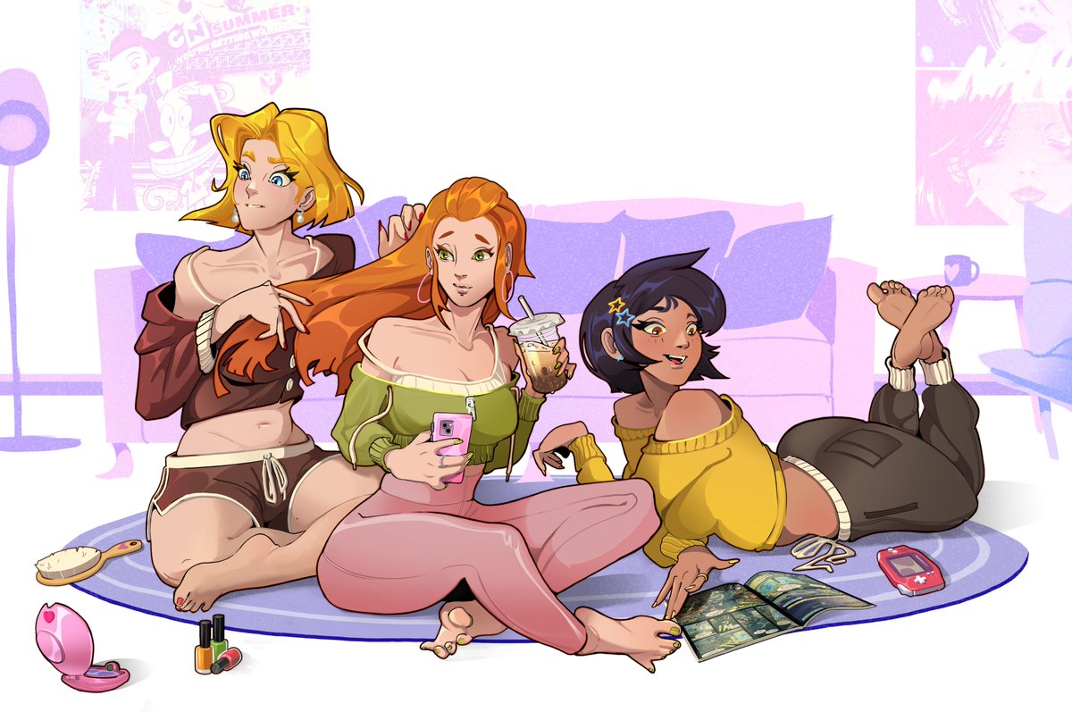 Totally Commissioned โค๏ธ ๐ ๐ (@ttlly_comms) on Twitter photo Art by <a href="/kupdoodles/">kuppy (COMMISSIONS OPEN)</a> 
#TotallySpies 
#CloverSamAlex
#Girlfriends 
โค๏ธ ๐ ๐ Art by <a href="/kupdoodles/">kuppy (COMMISSIONS OPEN)</a> 
#TotallySpies 
#CloverSamAlex
#Girlfriends 
โค๏ธ ๐ ๐
