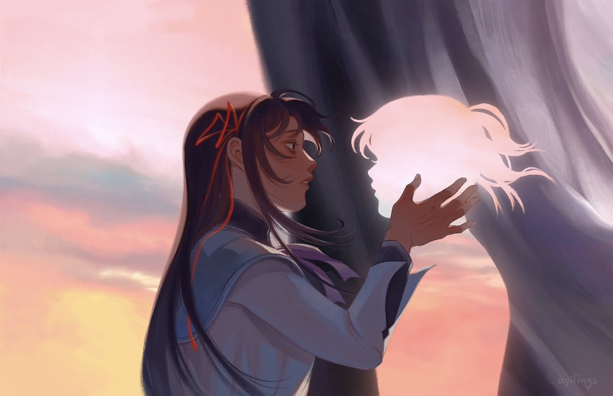 decalcomania / i set myself ablaze
#madokamagica