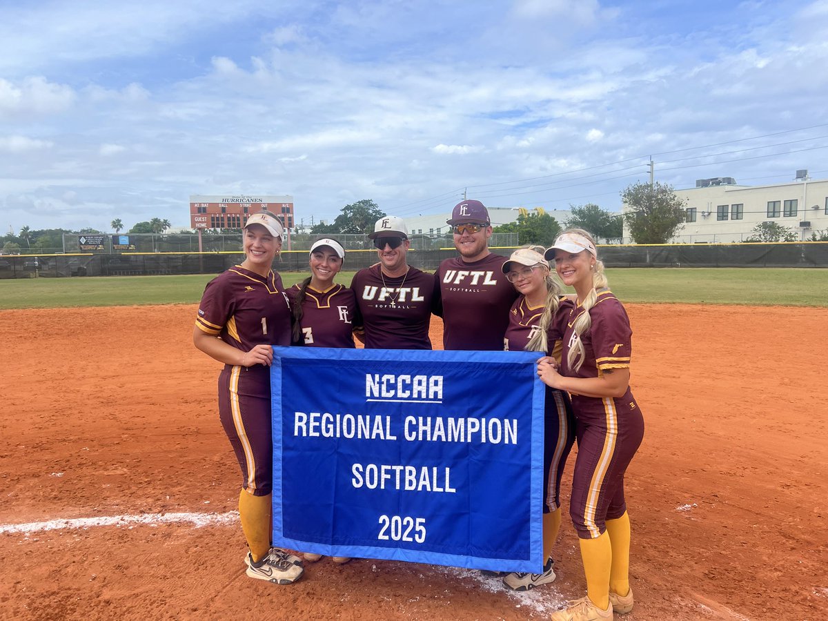 Congratulations To
The Back To Back South Regional Champions.  

#1 Ranked <a href="/UftlSoftball/">UFTL Softball</a> <a href="/TheNCCAA/">NCCAA</a> 

<a href="/DamonCogdell/">Damon Cogdell</a> <a href="/DrewPowell39/">Coach Powell</a> <a href="/CoachJoeAdair/">Joe Adair</a> <a href="/davidernst_15/">David Ernst</a> <a href="/DavidGr34440781/">David Graham</a> <a href="/AJemperrie/">Alberto Jemperrie</a> <a href="/IMcCartney5/">Ivan “Sticks” McCartney</a> <a href="/AQAnderson15/">A. Q. Anderson</a> <a href="/Montejp231/">Monte Perez…The Sports Whisperer 🏈🏀⚾️🏒🥊🥋</a>