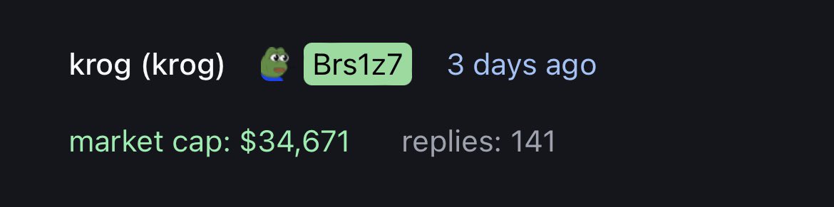 JayGemzCalls's tweet image. So people are pushing the this fake $KROG that is a straight up scam copy of @krogaisol 

The real KROG is ALx6FDssJG2LLpTVntBC4H2SxXryukeXC7s96PZLpump 

- deployed on @pumpdotfun 3 days prior
 
- bonded to DEX 4 minutes prior 

- IS CONFIRMED BY THE ACTUAL @krogaisol IN BIO