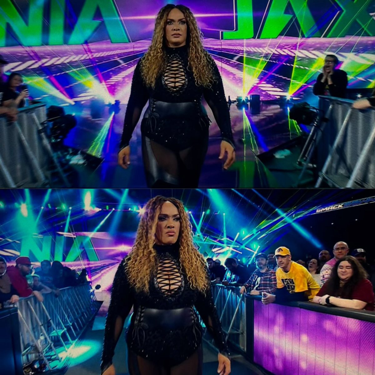 harlanwheelerr's tweet photo. ๐ NiaJax digitals and collages from
Last nights edition of #smackdown
๐ฉ๐ปโ๐ฆฑ๐๐ค๐ #niajax #collagemaker https://t.co/Ems0tDRhVX